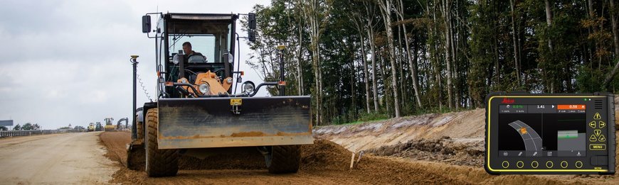 Leica Geosystems introduces the Leica iCON grade solutions for dozers and motor graders on the one-for-all MC1 software platform